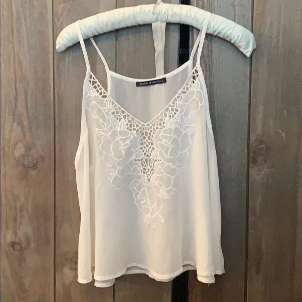 White Brandy Melville blouse